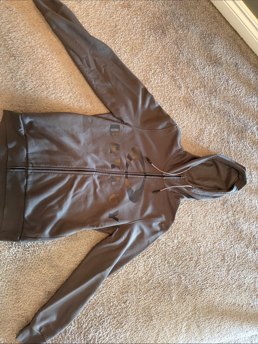 Oakley zip up hoodie